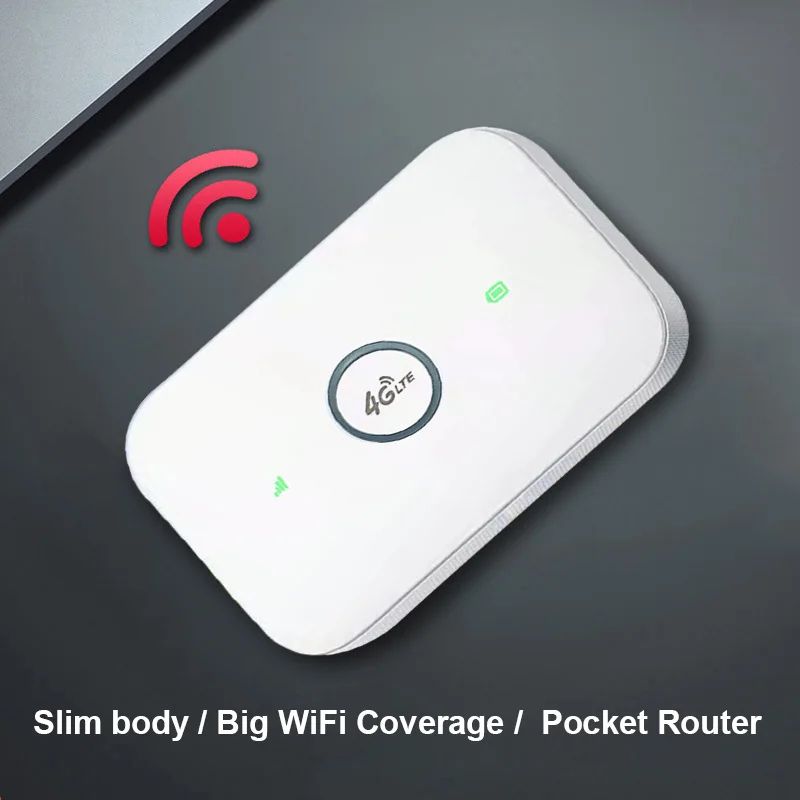 4G router Wireless lte wifi modem Sim Card Router MIFI pocket hotspot 8 WiFi users built-in battery portable WiFi