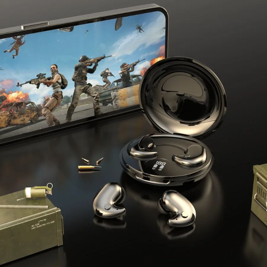 Y29 Wireless Earphones Stereo Earbuds With Power Display Charging Case Built-in Microphone Sleeping Earbuds For Sports Work