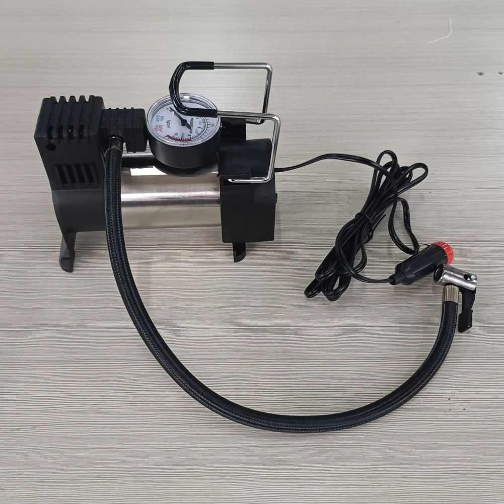 Heavy Duty Deluxe Portable Metal Air Compressor Car Tyre Inflator With Digital Pressure Gauge 12v150psi Car Tire Inflatable Pump