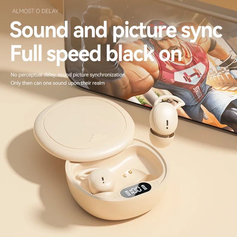 M73 High Quality Wireless Headset Ear Hanging Bluetooth Earphones Open Bone Conduction Long Range Sports Music OWS Headphones