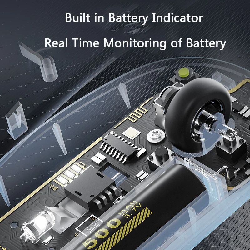 Rechargeable Wireless Mouse Display Battery Level 1600DPI Silent Transparent Mouse Ergonomic Optical Mice for PC Laptop