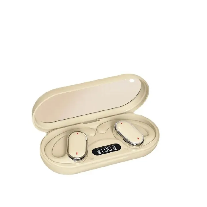 Wireless Bluetooth Headset Sports Comfortable To Wear Earphones Long Life Intelligent Digital Noise Reduction