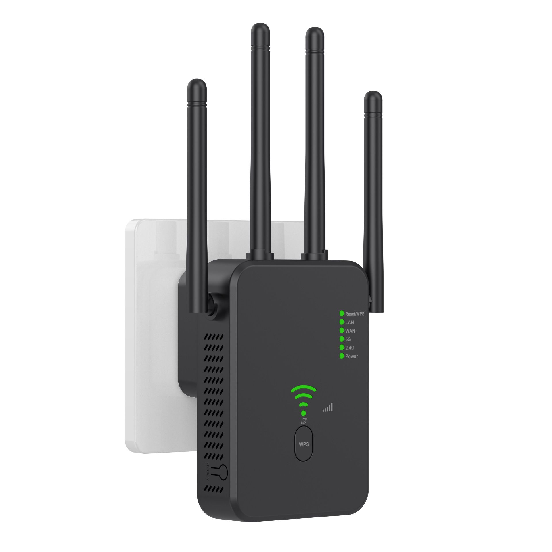 Wireless WiFi Repeater 1200Mbps Wifi Signal Booster Dual-Band 2.4G 5G WiFi Extender 802.11ac Gigabit WiFi Amplifier WPS Router