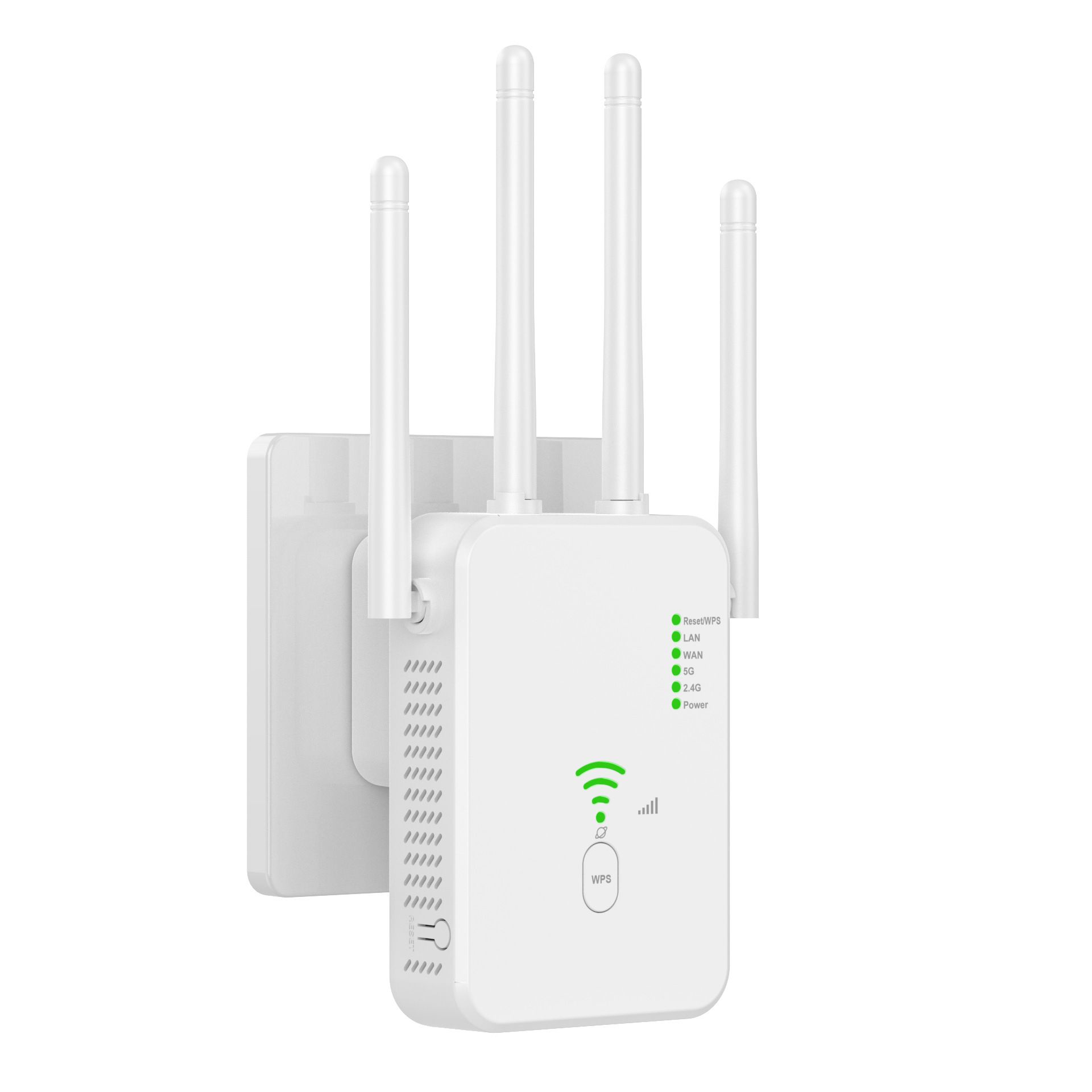 Wireless WiFi Repeater 1200Mbps Wifi Signal Booster Dual-Band 2.4G 5G WiFi Extender 802.11ac Gigabit WiFi Amplifier WPS Router