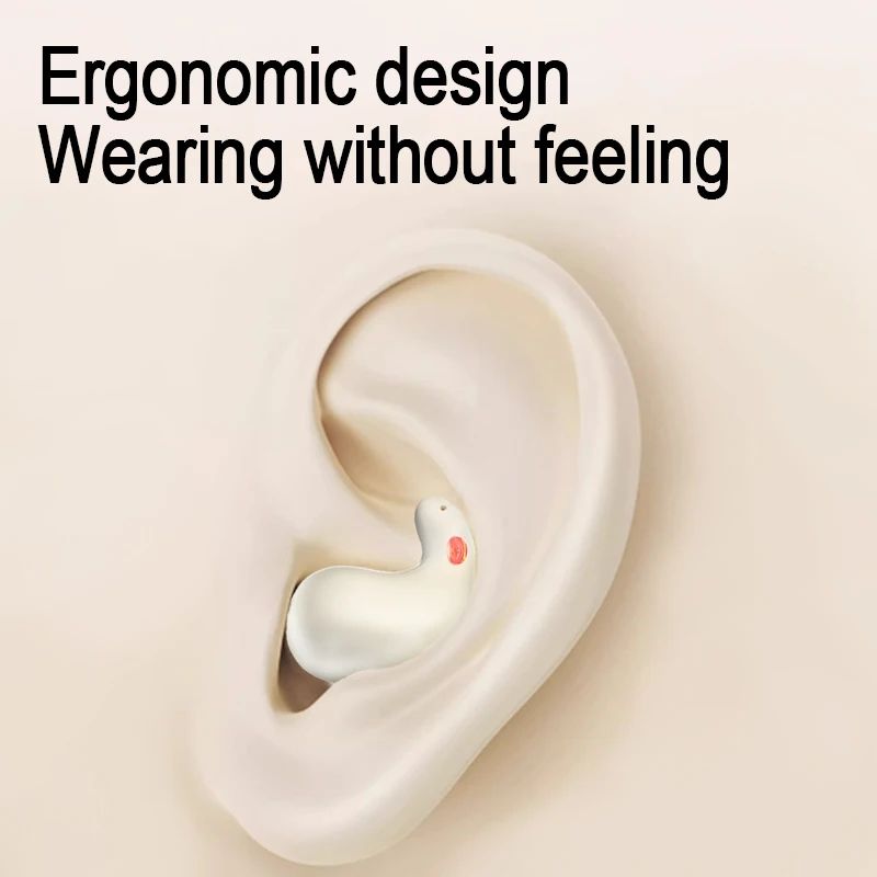 Sleeping Earphone Bluetooth R12 Mini Wireless Headphones with Mic Noise Reduction Invisible Earbud Hidden Headsets Waterproof
