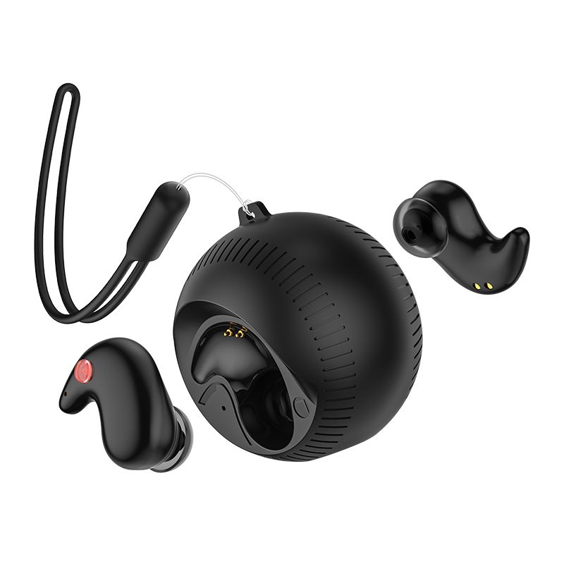 Sleeping Earphone Bluetooth R12 Mini Wireless Headphones with Mic Noise Reduction Invisible Earbud Hidden Headsets Waterproof