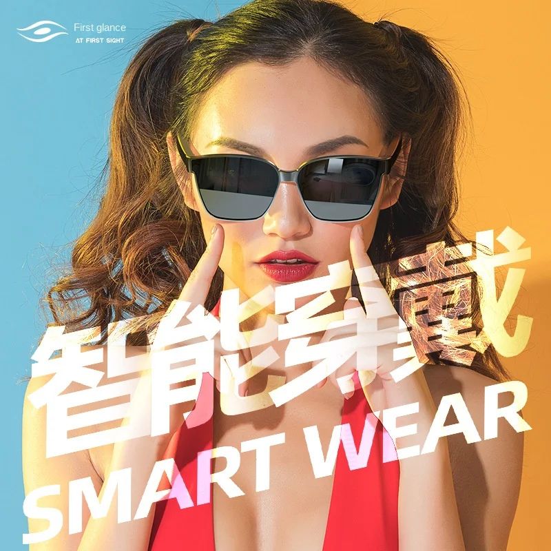 New DYY-12 Wireless Music Talk Casual Bluetooth Headset Glasses Polarised Sunglasses
