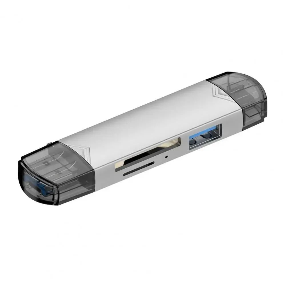 6 In 1 Multifunction USB 3.0 Card Reader U Disk TYPE-C/Usb/Tf/Sd Flash Drive Memory Card for Adapter Phone Laptop Compute