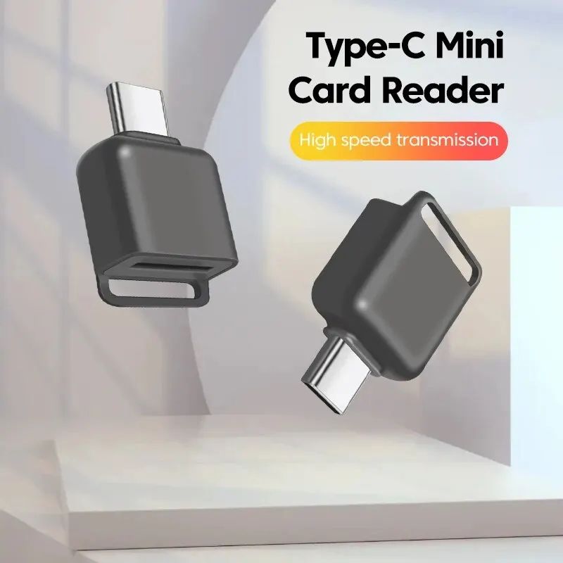 Card Reader Type-C to TF Memory Card High Speed Adapter Smart Cardreader for Apple Samsung Laptop Computer Accessories