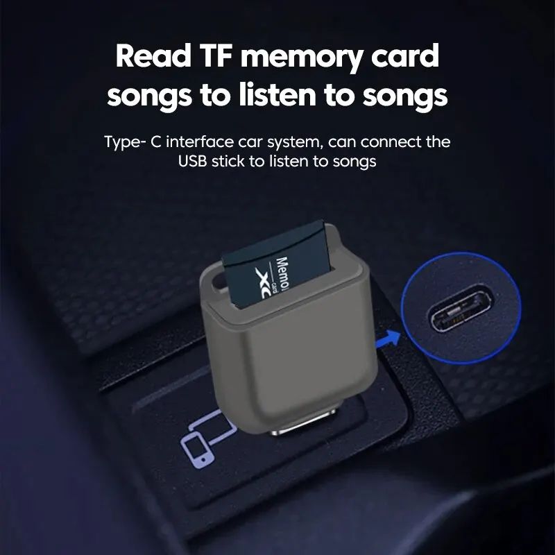 Card Reader Type-C to TF Memory Card High Speed Adapter Smart Cardreader for Apple Samsung Laptop Computer Accessories