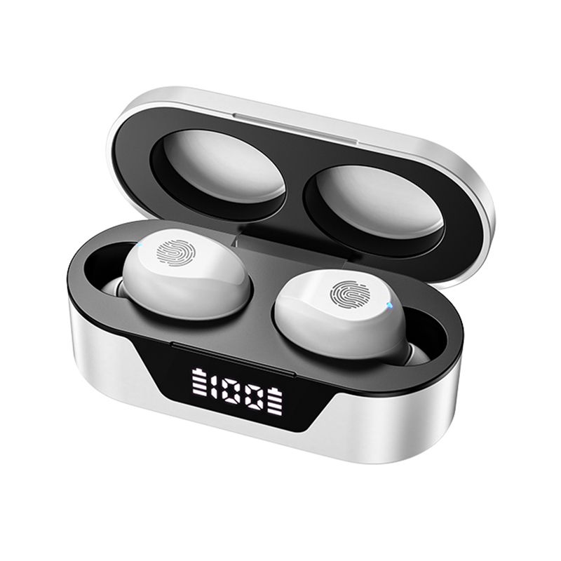 Wireless Headphones Touch Control Power Digit-Display Earphone Bluetooth Sport Waterproof Bluetooth Headphones