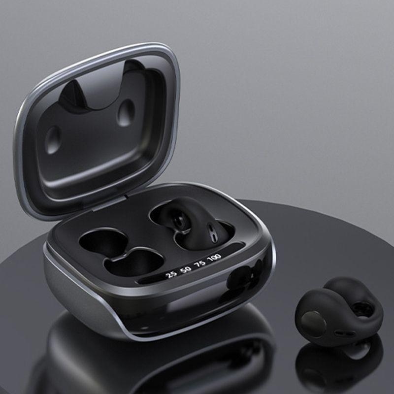 Clip-ear bone conduction wireless headset 5.3 new innovative sound quality comfortable Sport Earbuds