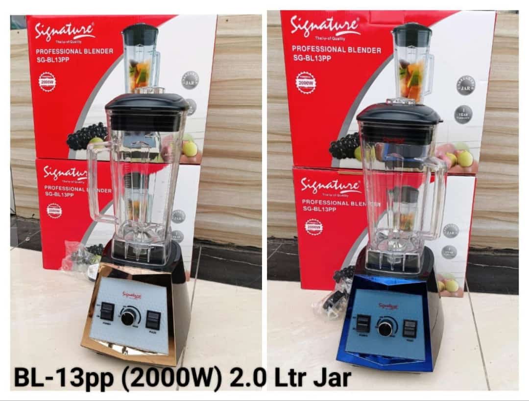 Original Signature Commercial /Professional Blender 2000W. Best for uji power business