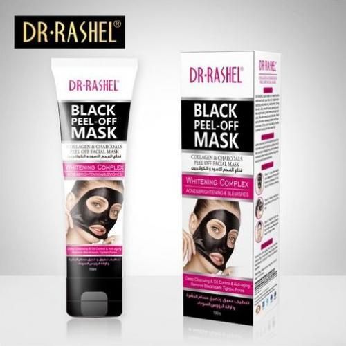 Dr. Rashel Black Mask Collagen & Charcoal Peel Off Facial Mask