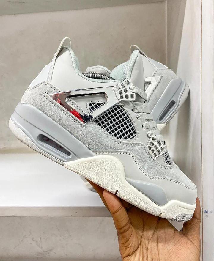 Original Air Jordan 4 Frozen Moments Breathable Sneakers ; New Arrival Best Quality Men's Shoes J4 Unisex Sneakers