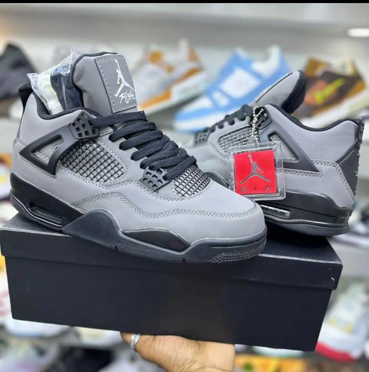 New Fashion Air Jordan ''Cactus Jack'' Breathable Sneakers ; Original Best Quality Men's Shoes/Women's Shoes J4 Unisex Sneakers