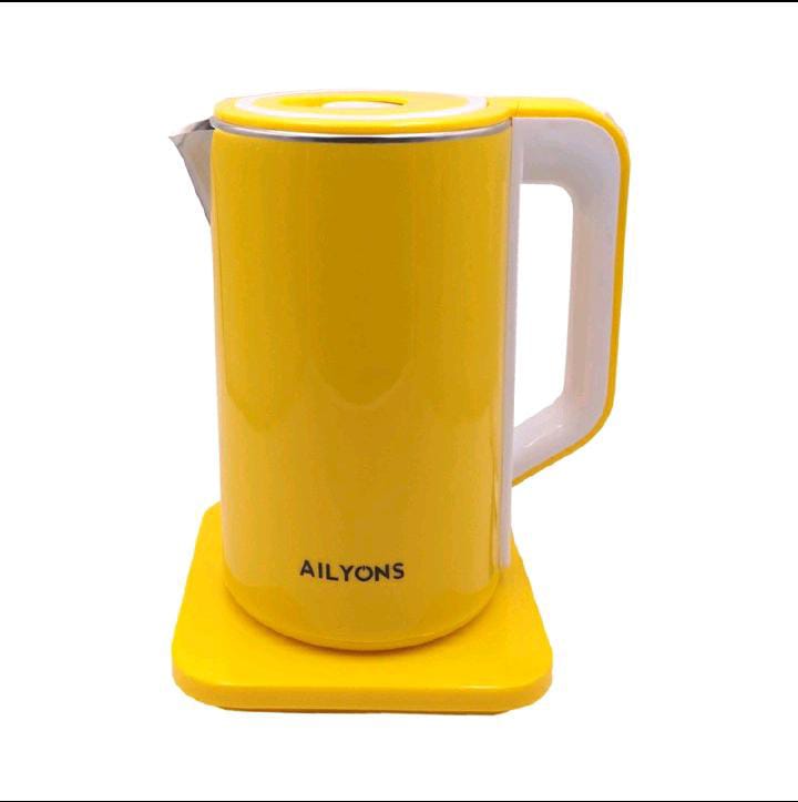 Offer!! AILYONS Electric 360 Degrees Swivel Cordless FK-0316 Kettle; 1.8L Stainless Steel Electric Kettle, Small Kitchen Appliances