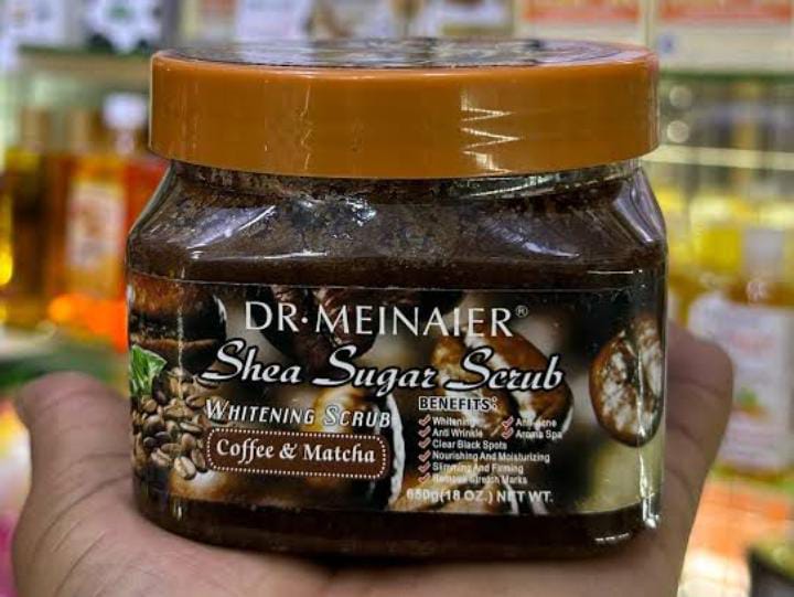 DR.MEINAIER Coffee & Matcha Shea Sugar Face/Body Scrubs For All Body Types ; Personal Care/Skin Care Exfoliating Body Treaments