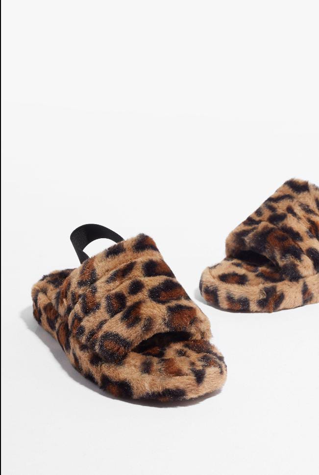 Limited Stock!!! Fashion New Arrival Ladies Women Faux Fur Slippers; Outdoor Sling Back Women Fur Open Toe Sandals