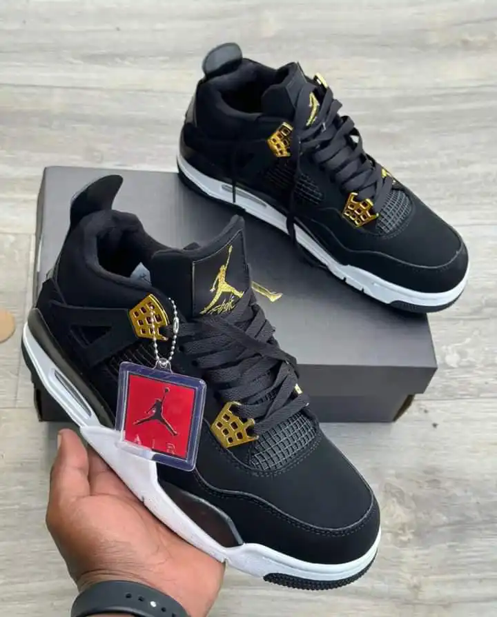 Fashion New Arrival Air Jordan 4 Royalty Sneakers Women Men's Shoes Best Quality J4 Sneakers