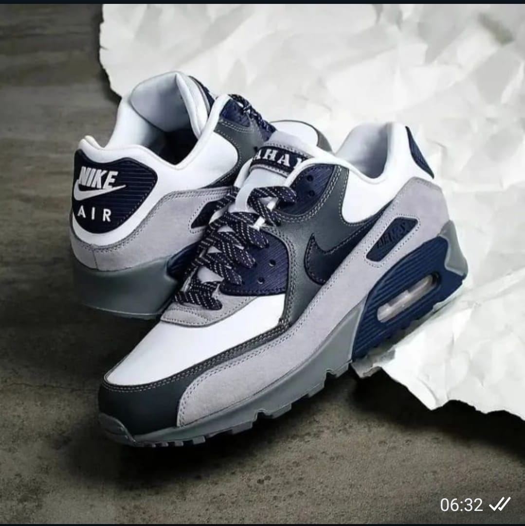 Original Air Max 90 NRG ''Lahar Neutral Indigo'' Sneakers: New Arrival Best Quality Women/Men's Shoes Breathable Airmax Unisex Sneakers