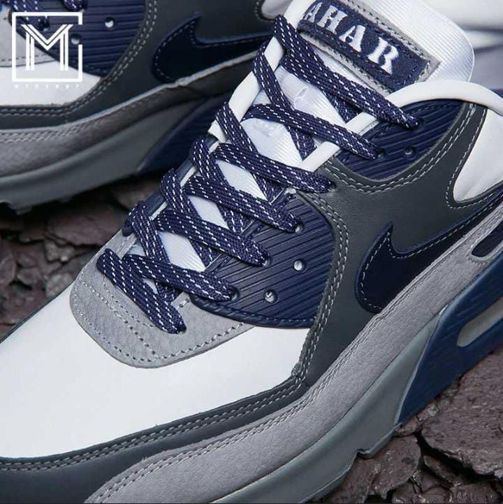 Original Air Max 90 NRG ''Lahar Neutral Indigo'' Sneakers: New Arrival Best Quality Women/Men's Shoes Breathable Airmax Unisex Sneakers