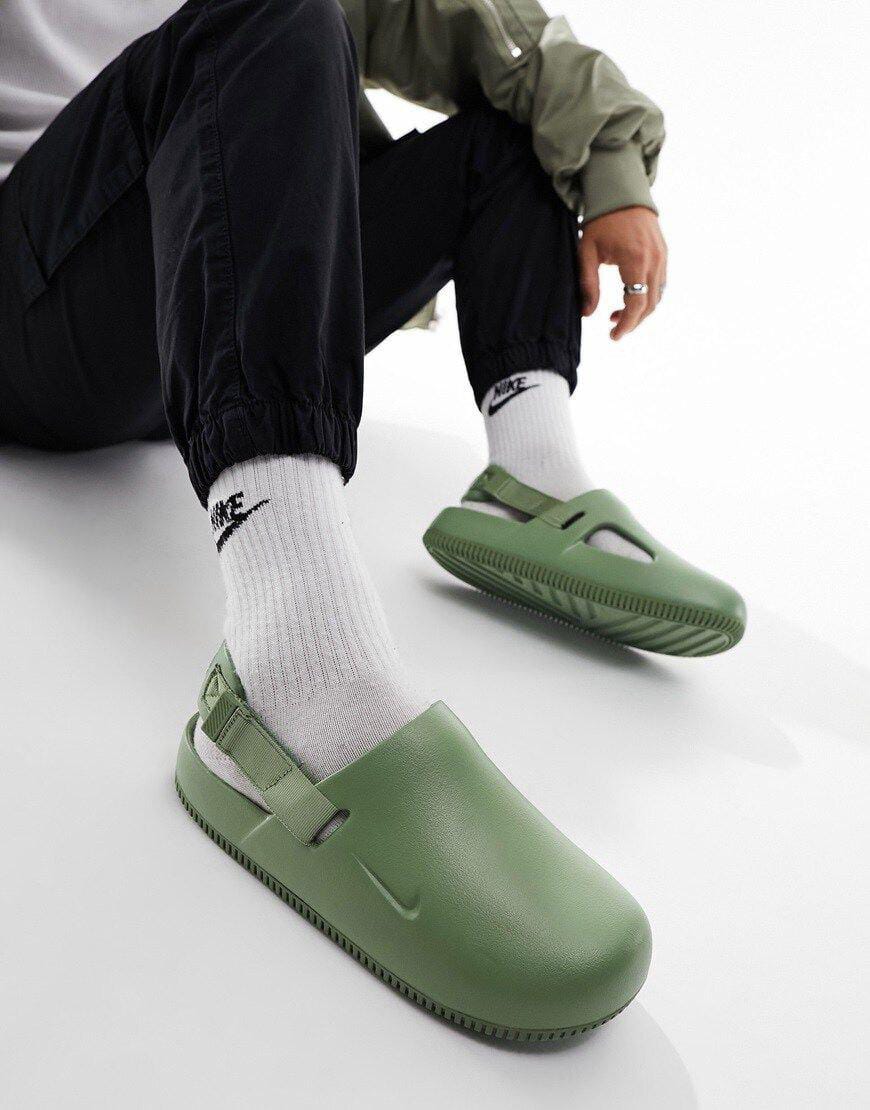 Limited Stock!!! NIKE CALM MULES Slides ; Best Quality Fashion Unisex Shoes, Sandals Slides Nike Mules