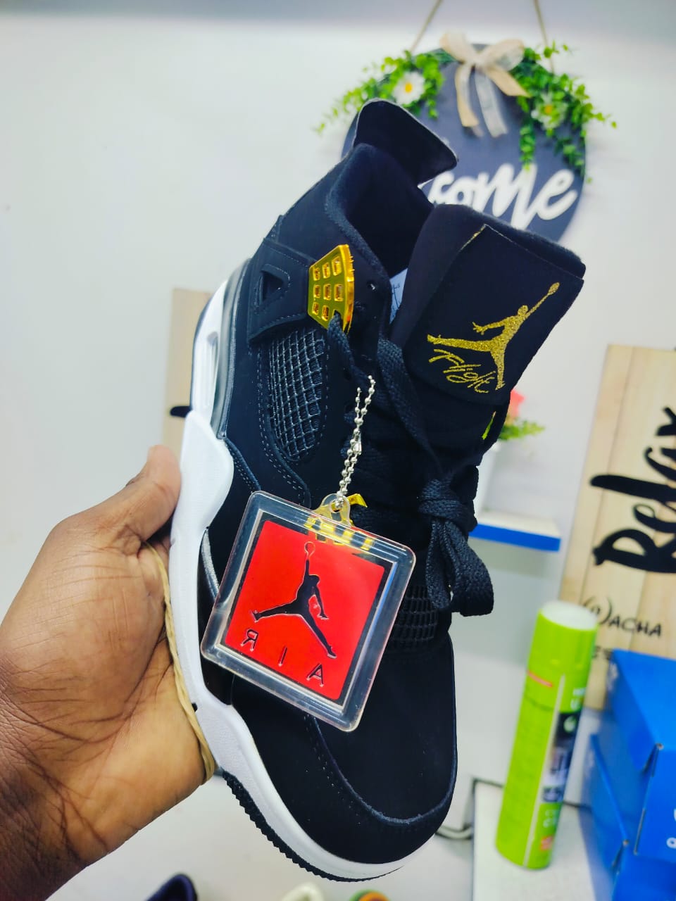 ORIGINAL AIR JORDAN 4 ROYALTY Sneakers, High Quality Fashion Women Men's Shoes J4 Sneakers