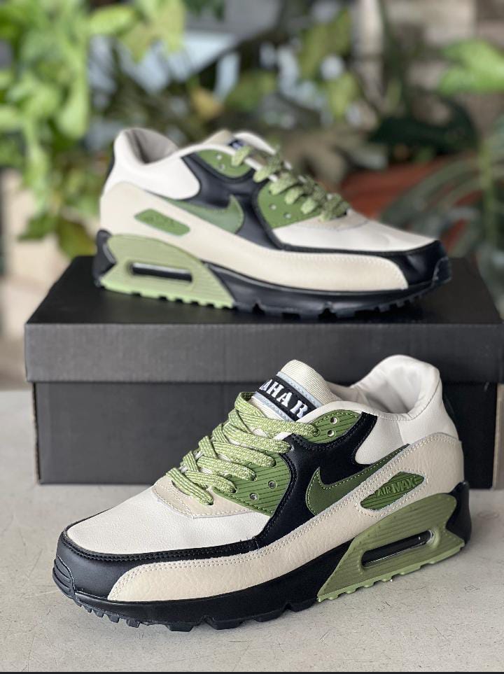 Original Air Max 90 NRG ''Lahar Light Cream'' Unisex Sneakers ;Authentic & Best Quality Men's Shoes/Women's Shoes Air Max  Sneakers