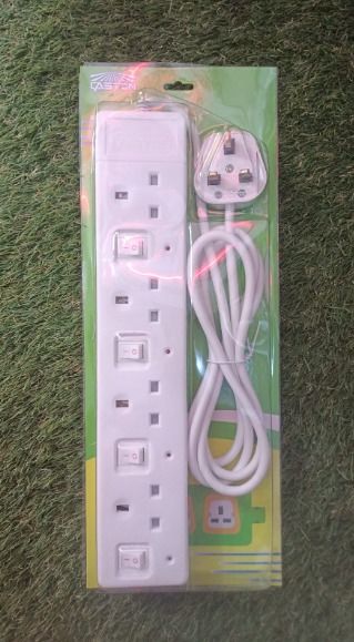 EXTENSION:Caston 4 WAY EXTENSION POWER STRIP CABLE