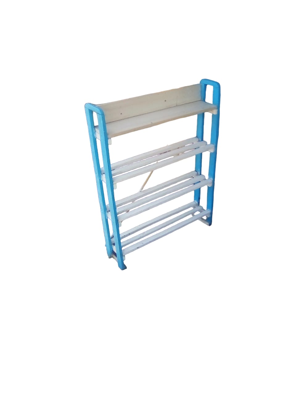 4 Layers wooden Shoe Rack  Portable Home Living Storage Small Furniture