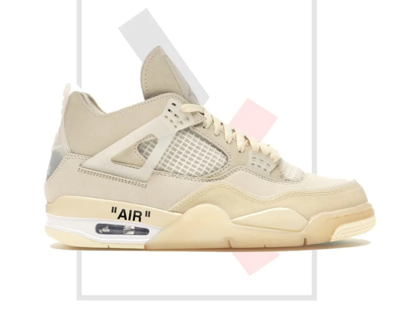 Men's J4 x Off-White "Sail" Shoes Sneakers