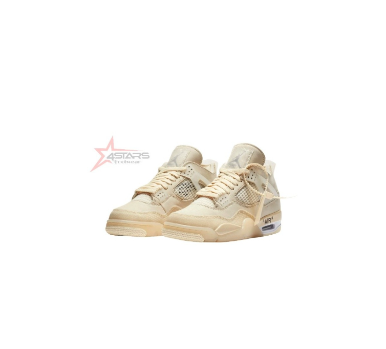 Men's J4 x Off-White "Sail" Shoes Sneakers