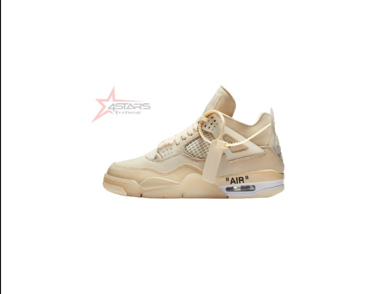 Men's J4 x Off-White "Sail" Shoes Sneakers