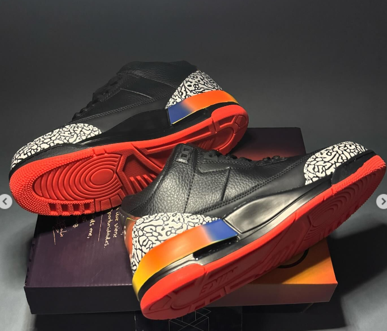 Men's Shoes Retro J3 J Balvin Sneakers