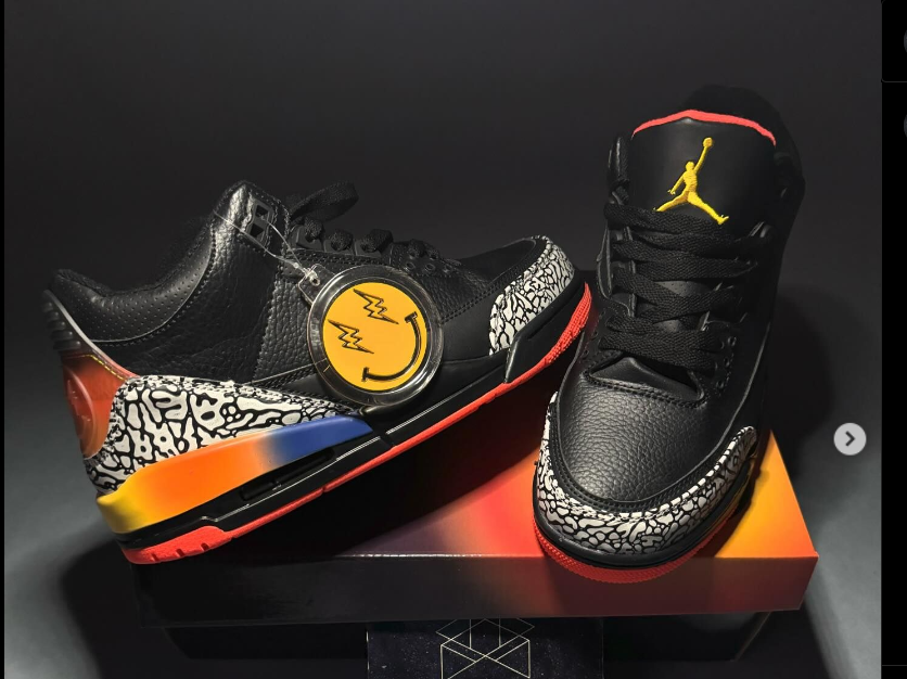 Men's Shoes Retro J3 J Balvin Sneakers