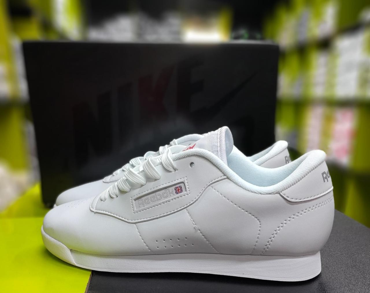 Reebok Princess White and Black Design,Men's Shoes ,Sneakers