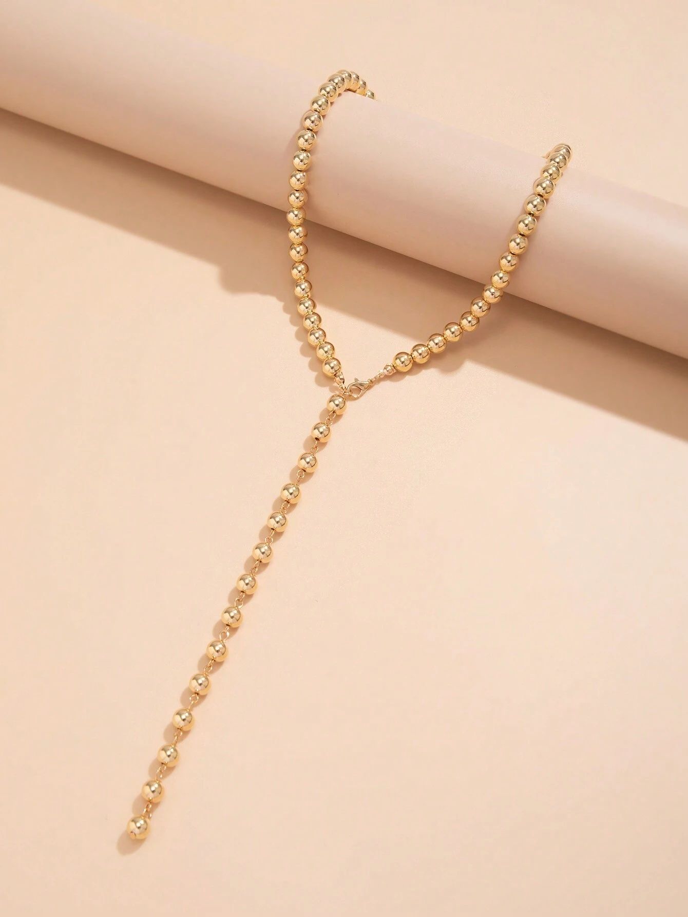 Pearl Necklace for Women Fashion Necklace, Long Faux White Pearl Necklace Beaded Necklace Boho Jewlery for Wedding Working Travel Nice Gift for Ladies Girls