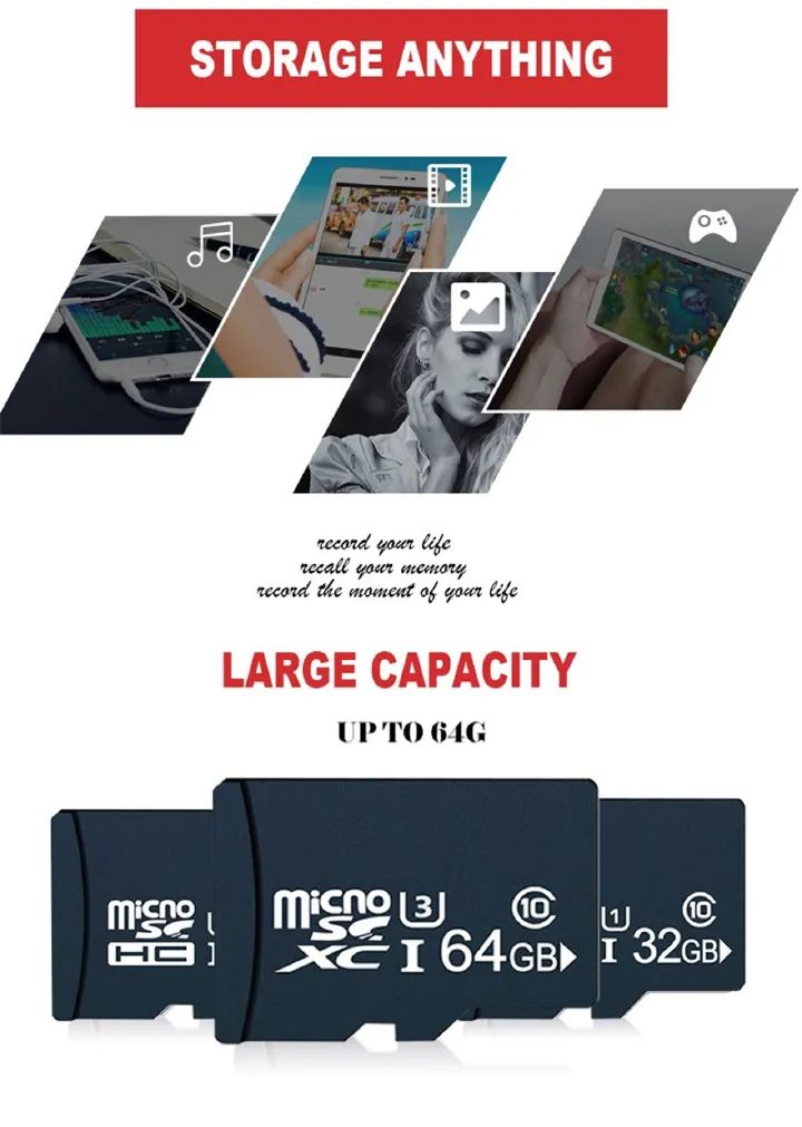 Frank High Speed TF Card Micro SD Card memory Card MicroSD 16G 32G 64G 128G memorycard For phones Camera