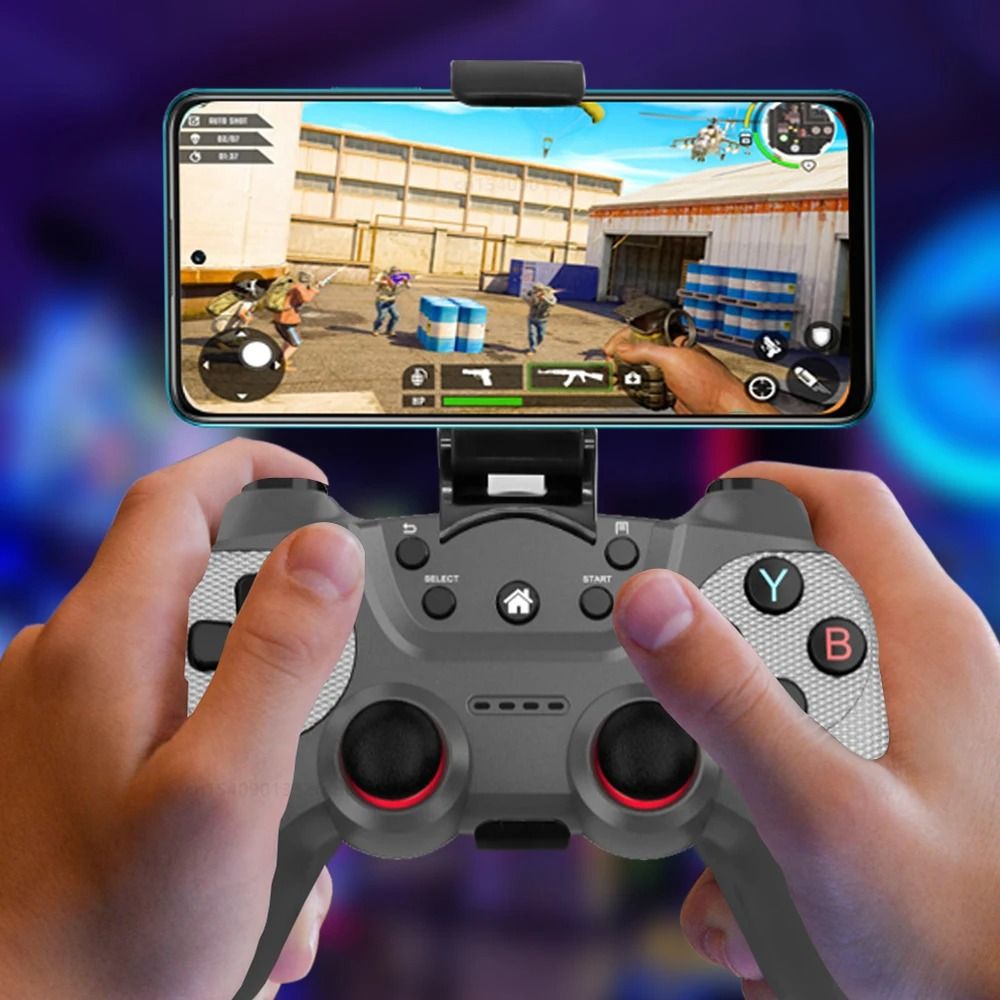 2pcs 2.4G Controller Gamepads Android Wireless Joystick For PS3 /PC/TV Box/Smart Phone Game Joystick For Super Console X Pro