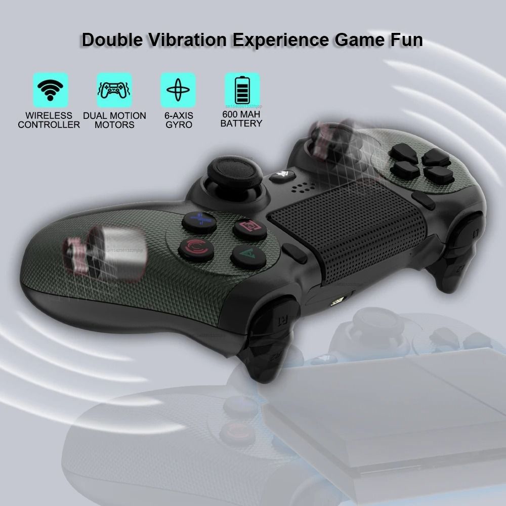 Wireless Controller For PS4/Slim/Pro Wireless Gamepad Compatible Android PC Bluetooth Gamepads Joystick For PS3 Console