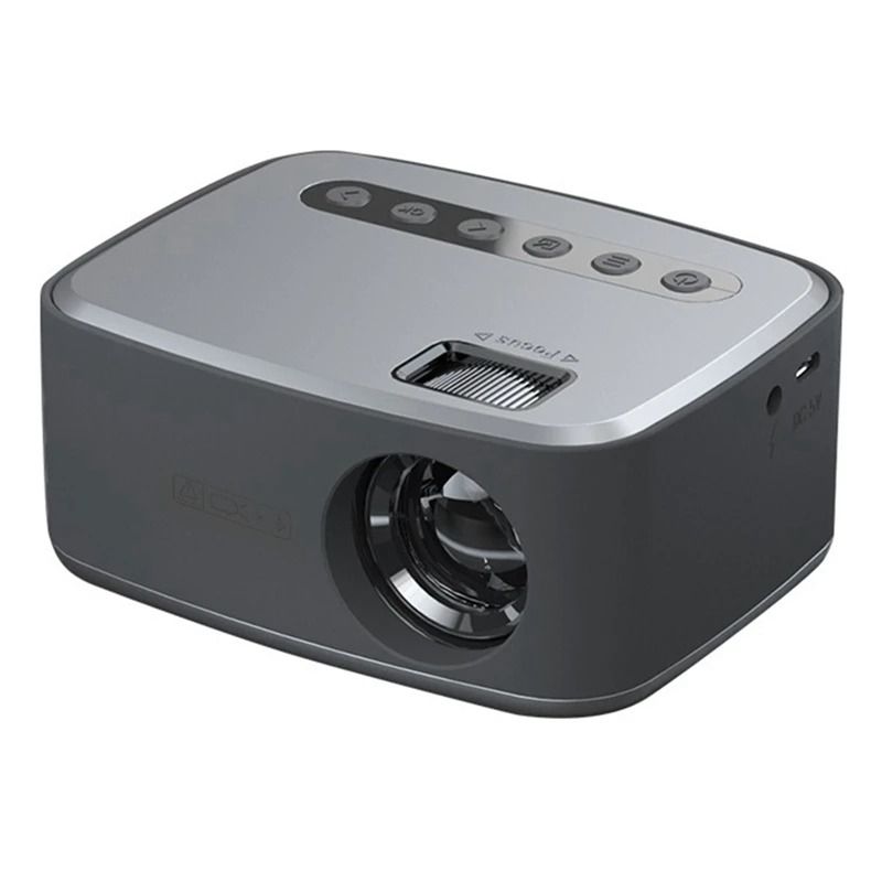 Portable Mini LED Projector 320x240 Pixels 600Lumens Projector Home Media Player Built-in Speaker