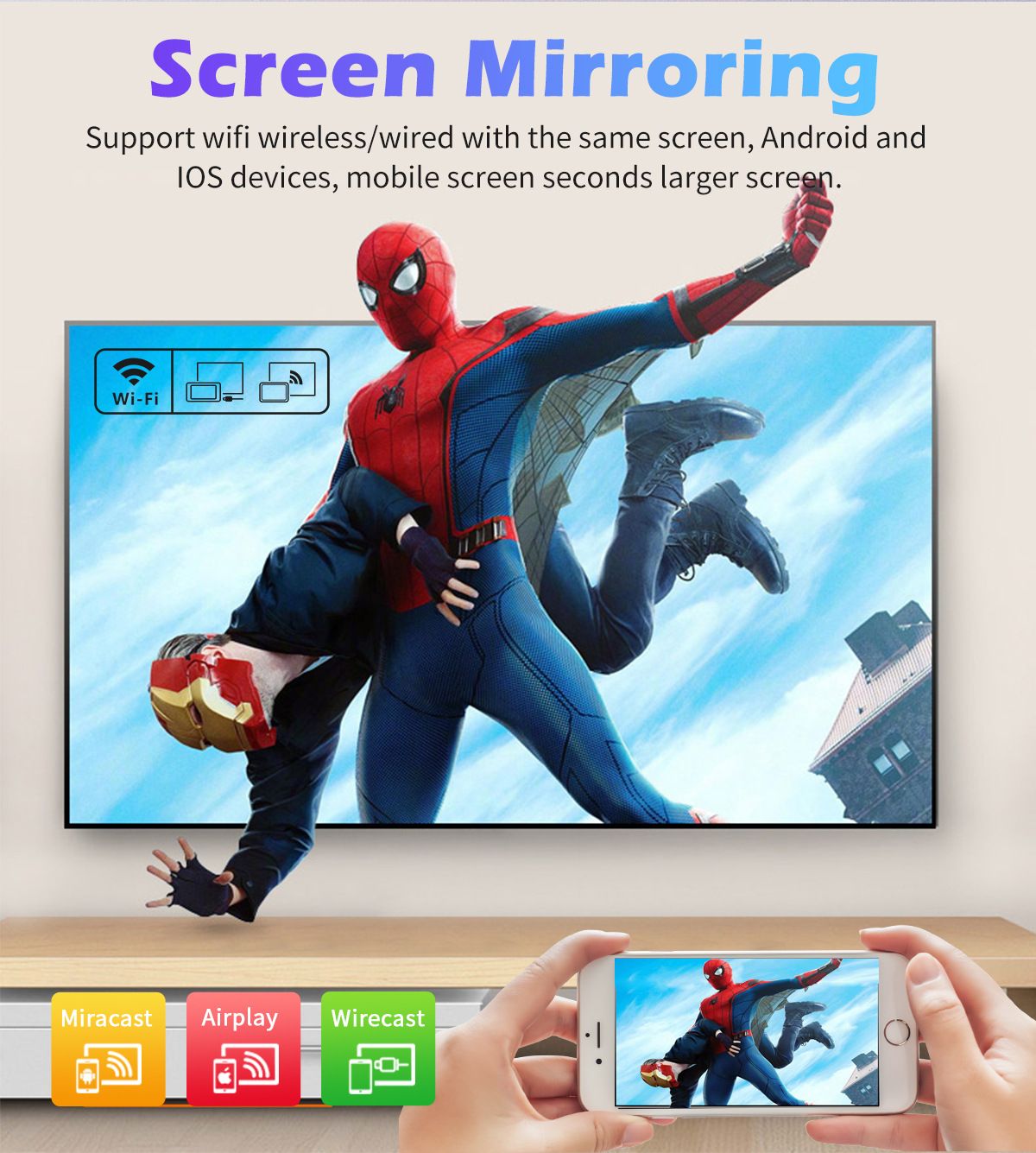 Portable Mini LED Projector 320x240 Pixels 600Lumens Projector Home Media Player Built-in Speaker
