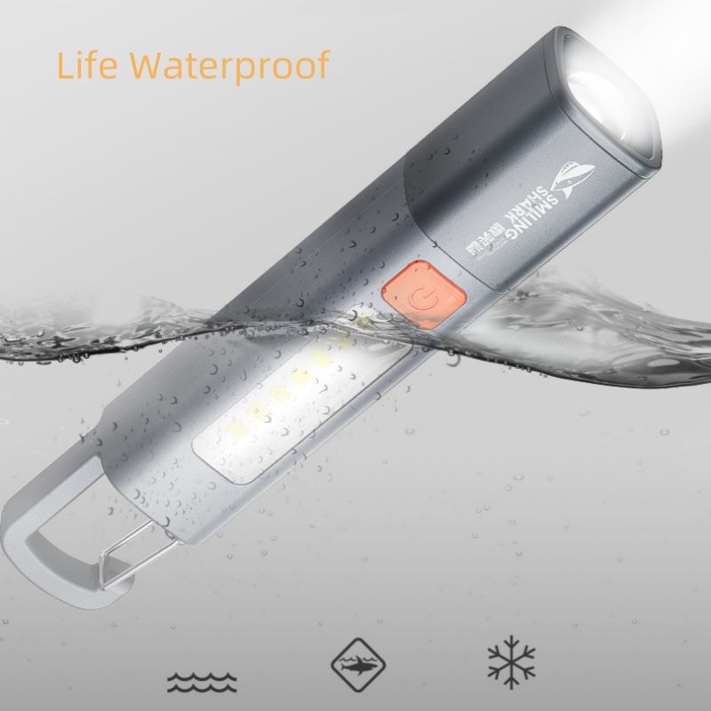 Super Bright Rechargeable Camping Lamp 3 modes Mini Portable Waterproof LED Flashlight