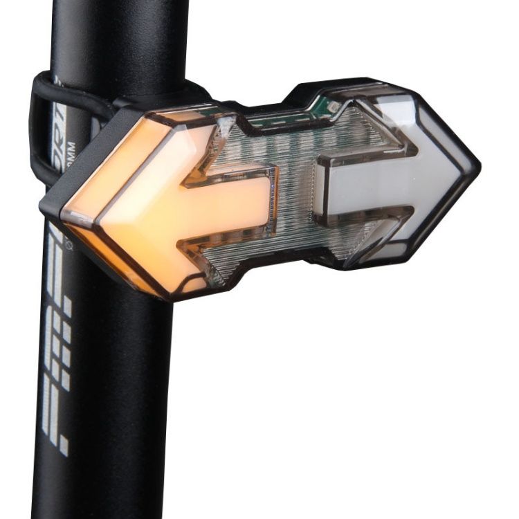 Smart Wireless Bicycle Turn Signal Light 5 Modes Rechargeable Bike Rear Lamps Outdoor Security Cycling Waterproof Warning Tail Lights