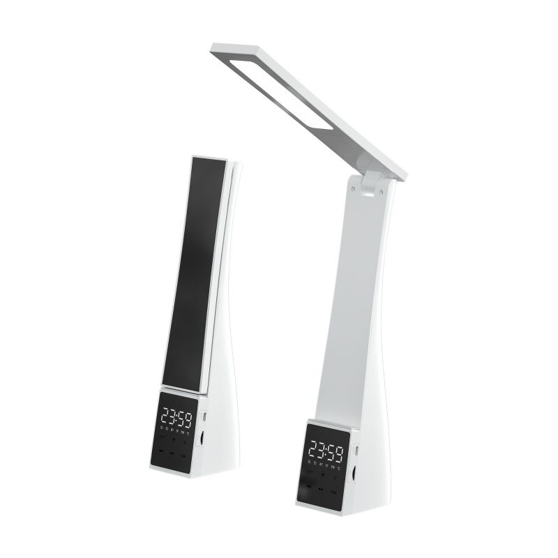 4 In 1 Multifunctional Bluetooth Speaker Desk Lamp Household Eye Protection Lamps with Alarm Clock