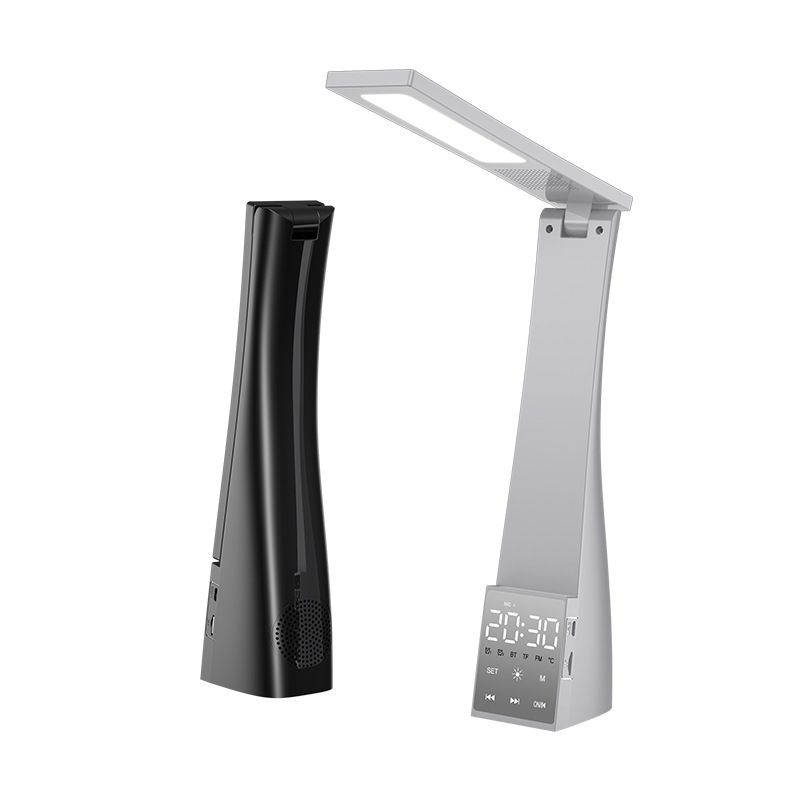 4 In 1 Multifunctional Bluetooth Speaker Desk Lamp Household Eye Protection Lamps with Alarm Clock