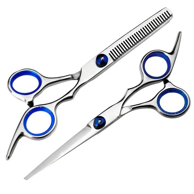 Hairdressing Scissors Stainless Steel Professional Hairdressing Scissors Cutting Thinning Scissors Barber Shear Home Salon