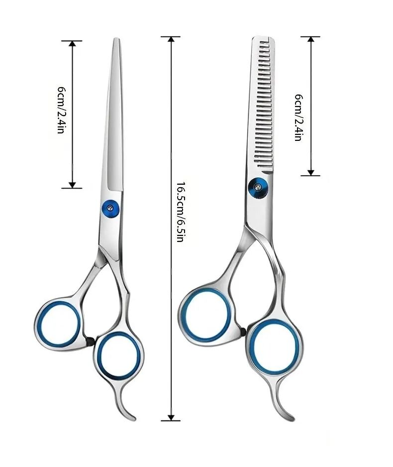 Hairdressing Scissors Stainless Steel Professional Hairdressing Scissors Cutting Thinning Scissors Barber Shear Home Salon