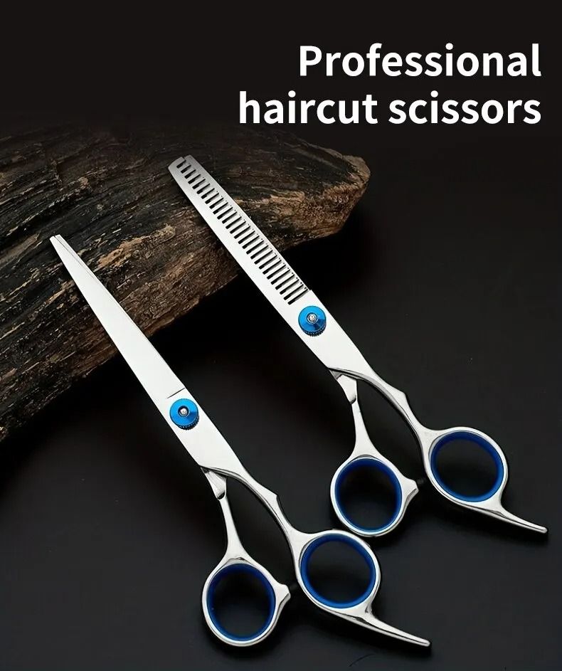 Hairdressing Scissors Stainless Steel Professional Hairdressing Scissors Cutting Thinning Scissors Barber Shear Home Salon